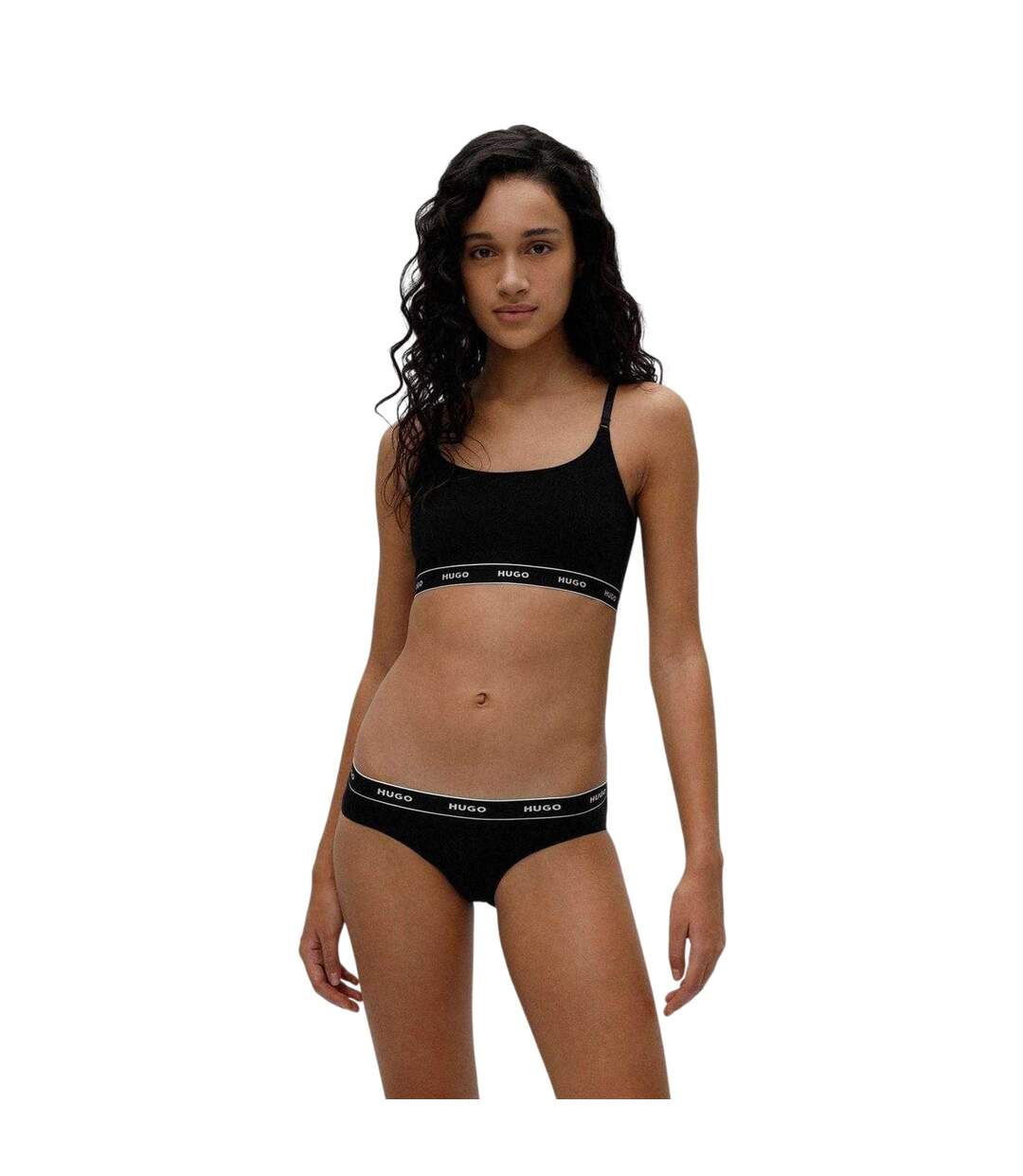 Lot De 2  Brassières Femme Noir Hugo-2