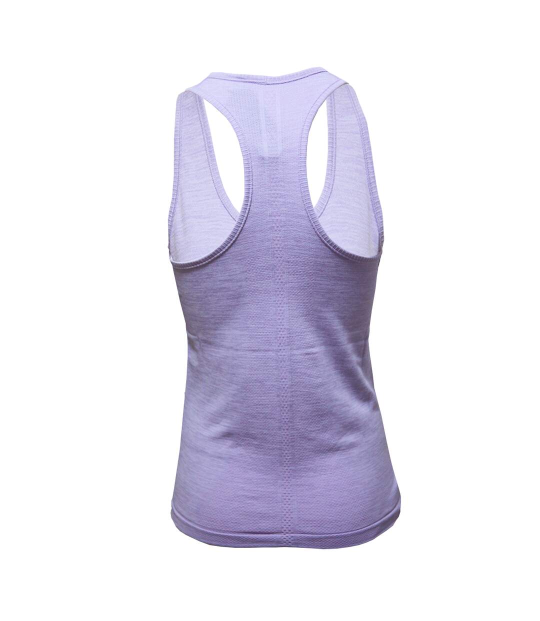 Womens/ladies multi sport melange seamless 3d vest lilac TriDri-2