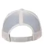 Casquette Trucker Motif/style Rétro Argenté Flexfit-2