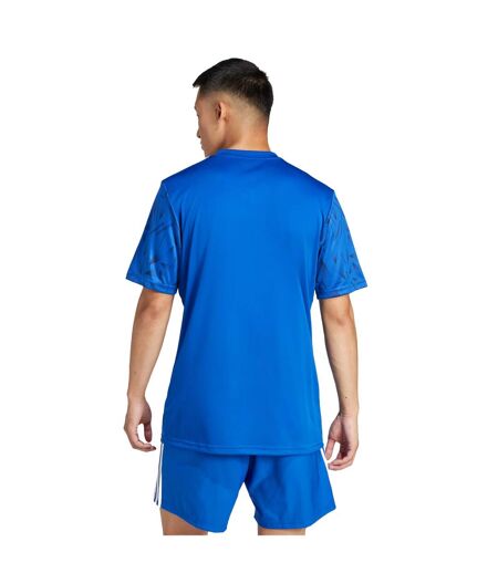 T-shirt Style Motif Géométrique Team Icon Homme Bleu Roi Adidas