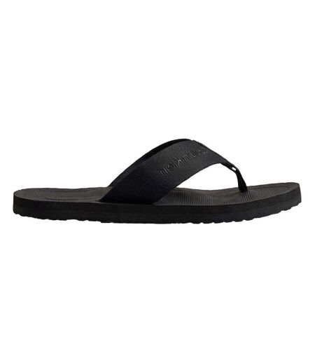 Mens Flip Flops Triple Black Calvin Klein
