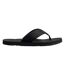 Mens Flip Flops Triple Black Calvin Klein-1