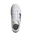 Womens/ladies Grand Court Stripes Trainers White Black Adidas-4