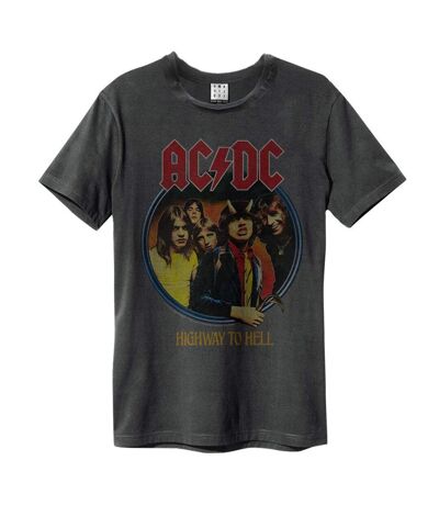 T-shirt highway to hell adulte anthracite Amplified