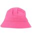 Canvas Bucket Hat Pink Off White-2