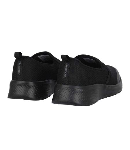 Womens/ladies Leisure Shoes Black Slazenger