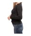 Sweat Femme Noir Tommy Hilfiger-3