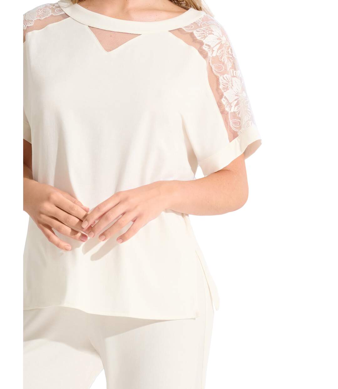 Pyjama pantalon t-shirt EMINENCE MARIAGE Lisca-2