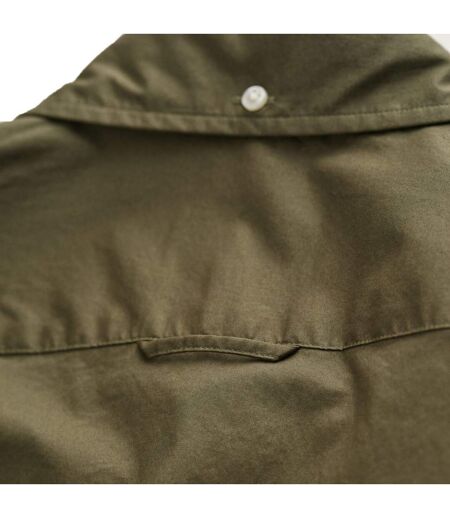 Chemise Style Classique Homme Vert Kaki Gant