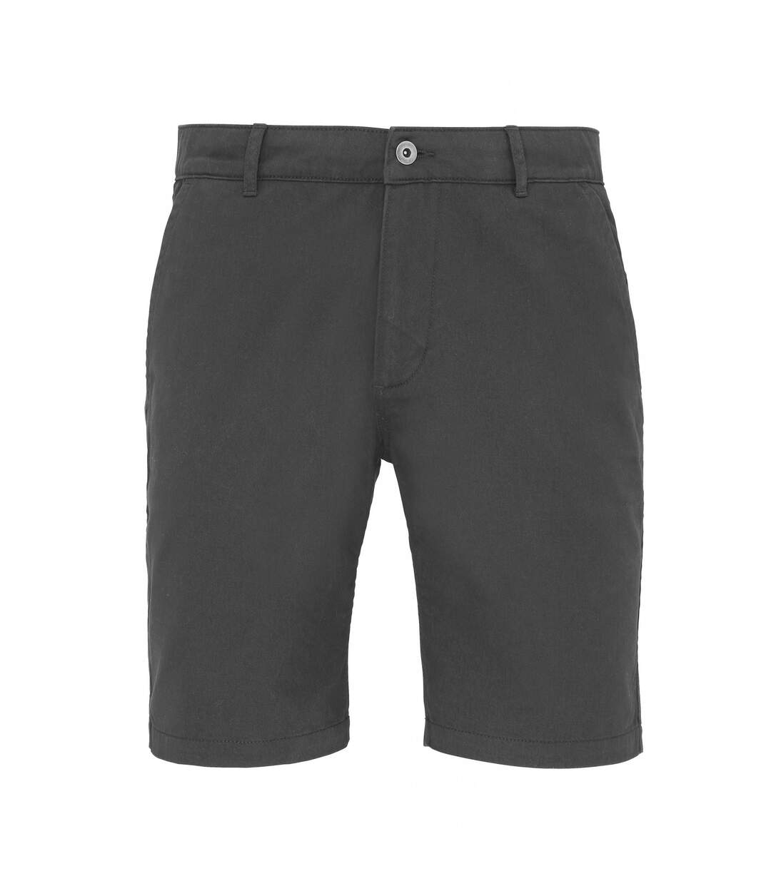 Asquith & Fox Mens Casual Chino Shorts (Slate)