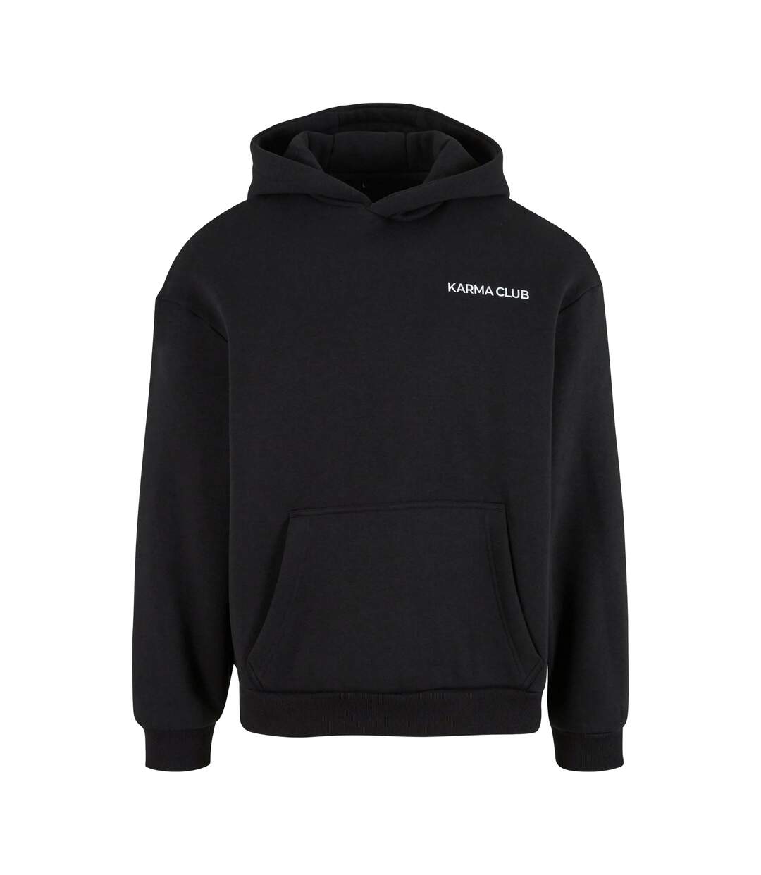 Mens Part Of The Club Fluffy Hoodie Noir Mister Tee-2