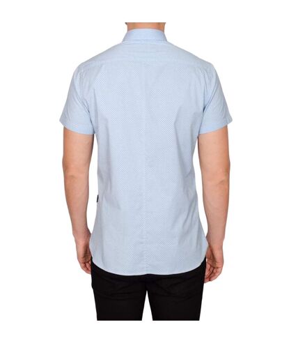 Bewley & Ritch Mens Yakima Short-Sleeved Shirt (Sky Blue)