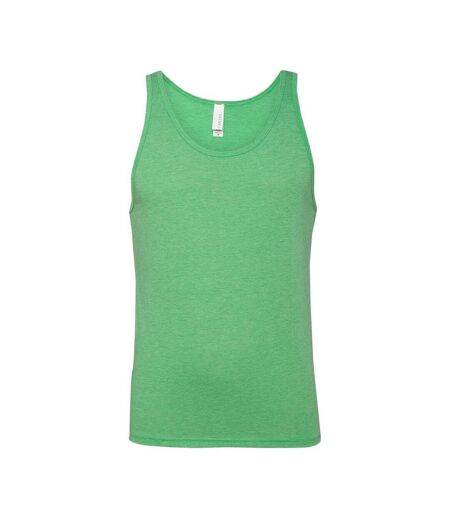Canvas Womens/Ladies Jersey Sleeveless Tank Top (Green Triblend)