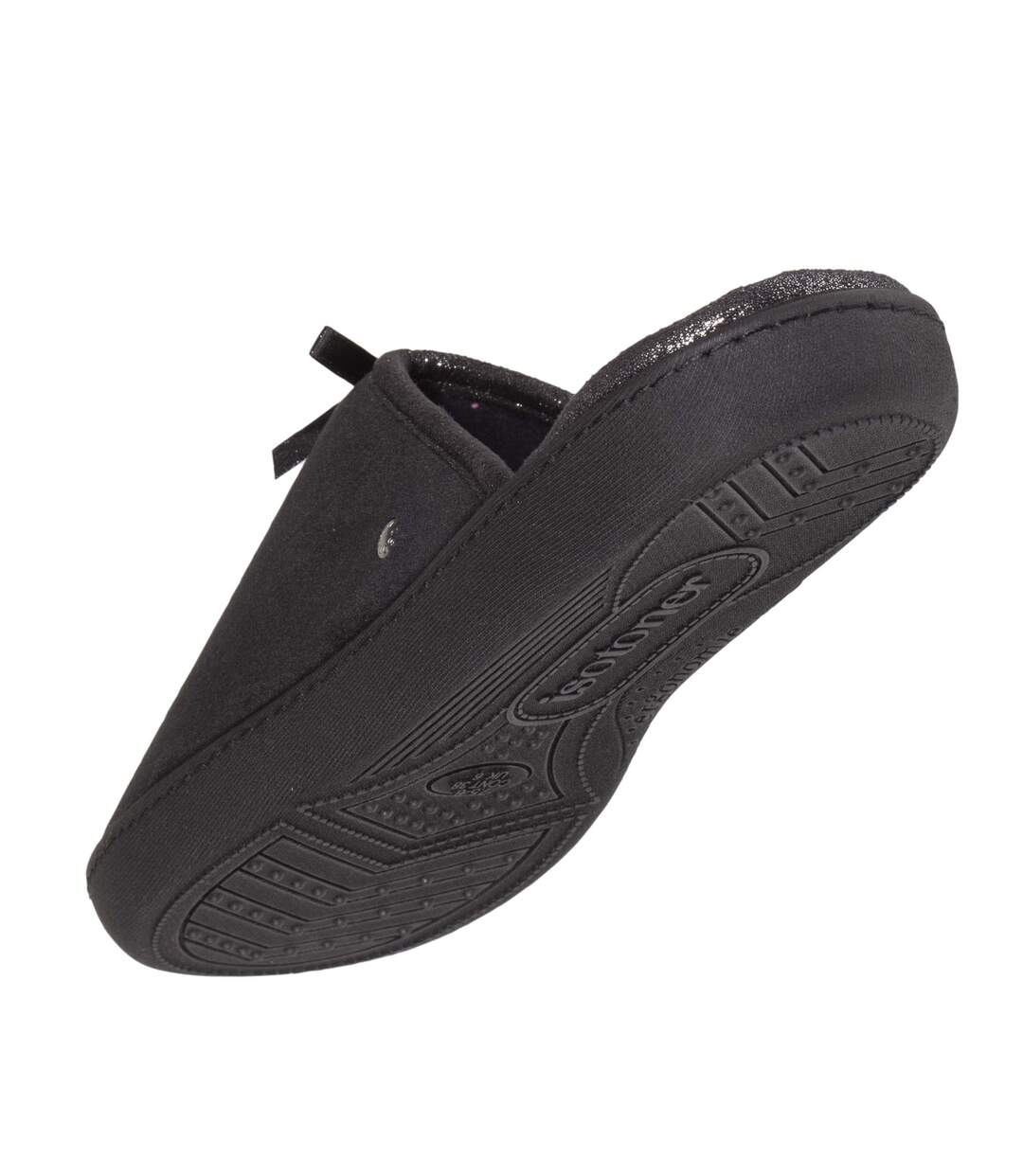 Isotoner Chaussons Mules femme ultra confortables (technologie everywear™), à mémoire de forme, intemporelles-5