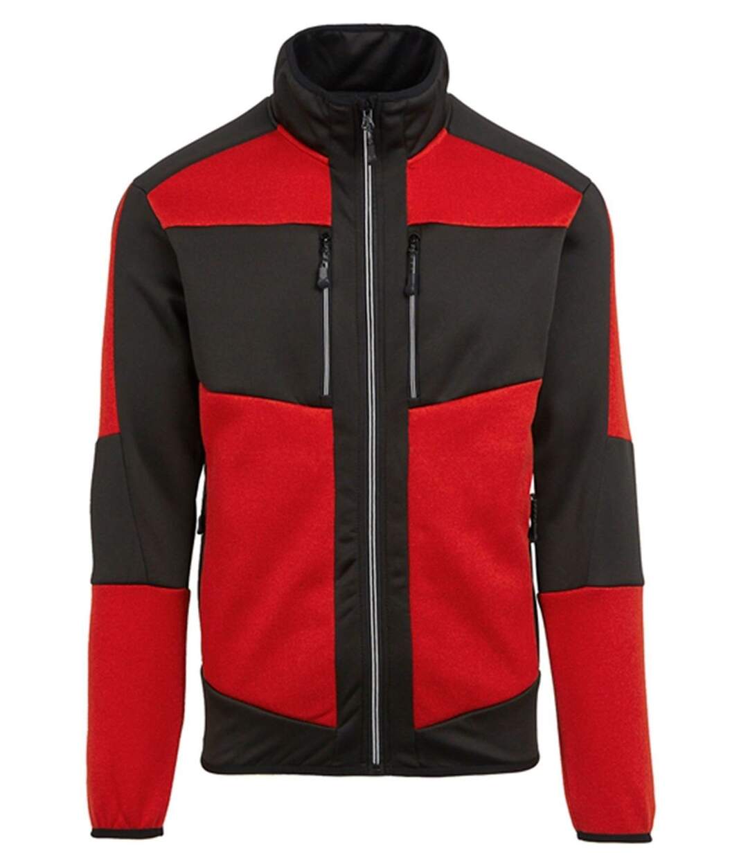 Veste hybride extensible - Homme - TRF720 - rouge et noir-2