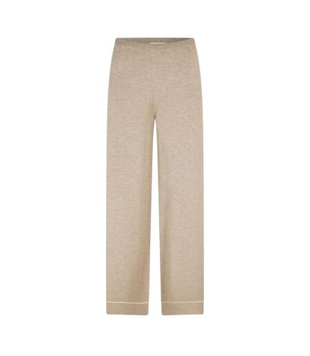 Pantalon Femme Beige Couture