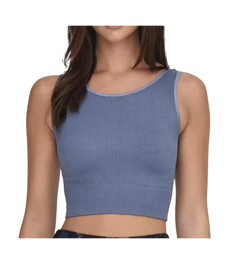 Brassière de sport bleu femme only play life