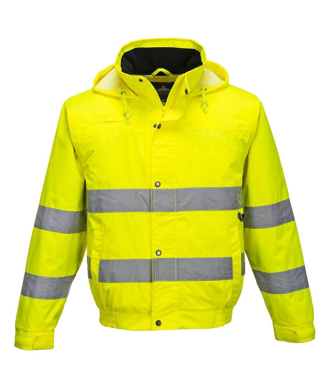 Mens s161 lite hi-vis bomber jacket yellow Portwest-1