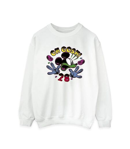 Disney Pantalon de survêtement Mickey Mouse Oh Gosh Pop Art - Femmes/Dames (Blanc) - UTBI29155