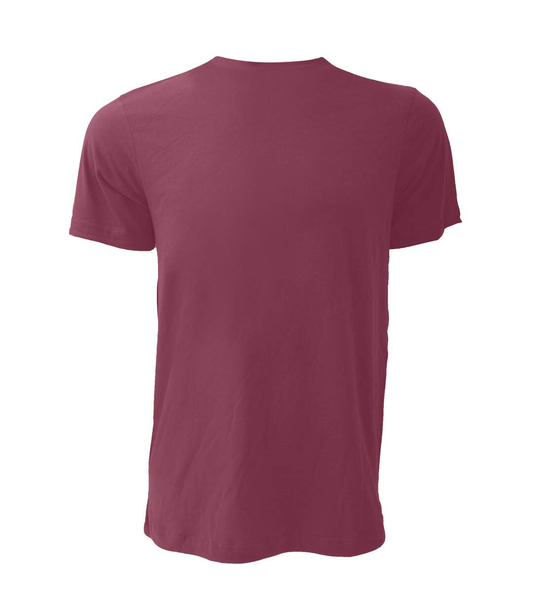 Canvas T-shirt Jersey Hommes Rouge Bella + Canvas-3