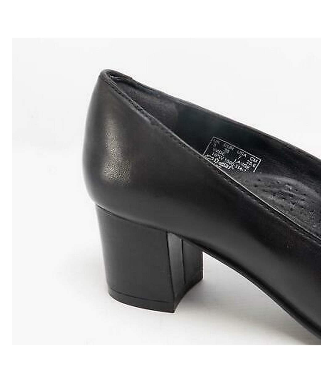 Hush Puppies Ladies/Womens Anna Leather Court Shoe (Black) - UTFS7053