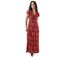 Robe longue chic et féminine MARBELLA motif ethnique baroque Coton Du Monde-1