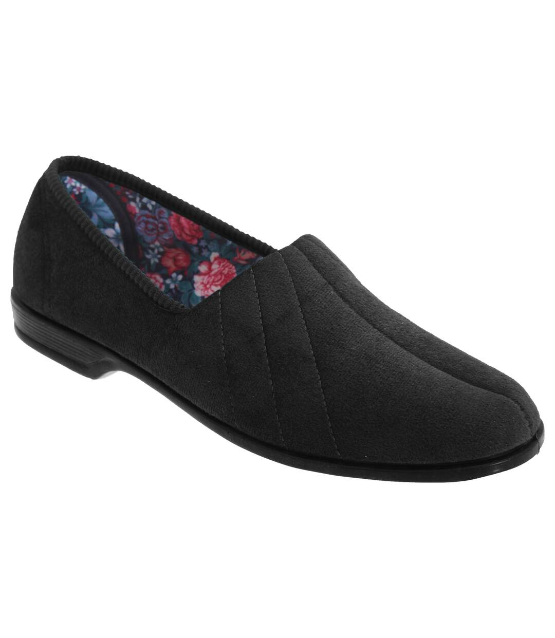 Audrey iii chaussons en velours femme noir Sleepers