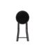 Tabouret Pliant en Velours Cyda 45cm Noir