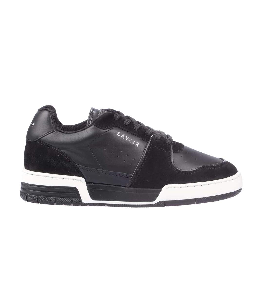 Baskets Vadum Homme Blanc Noir Lavair-3