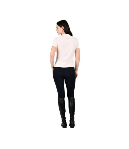 Womens/ladies Rome Short-sleeved Riding Top Blush Weatherbeeta