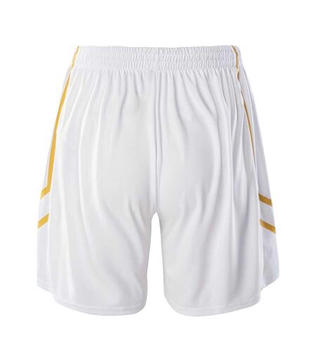 Short Motif/style Logo Dunkey Homme Blanc Vif Jaune Huari