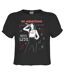 Womens/ladies So American Olivia Rodrigo Crop Top Charcoal Amplified-1