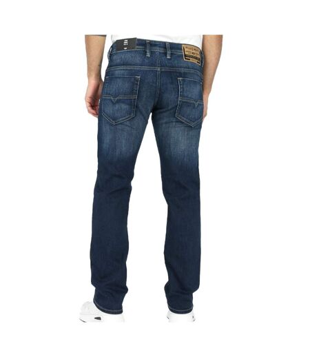 Jean droit bleu foncé homme diesel safado