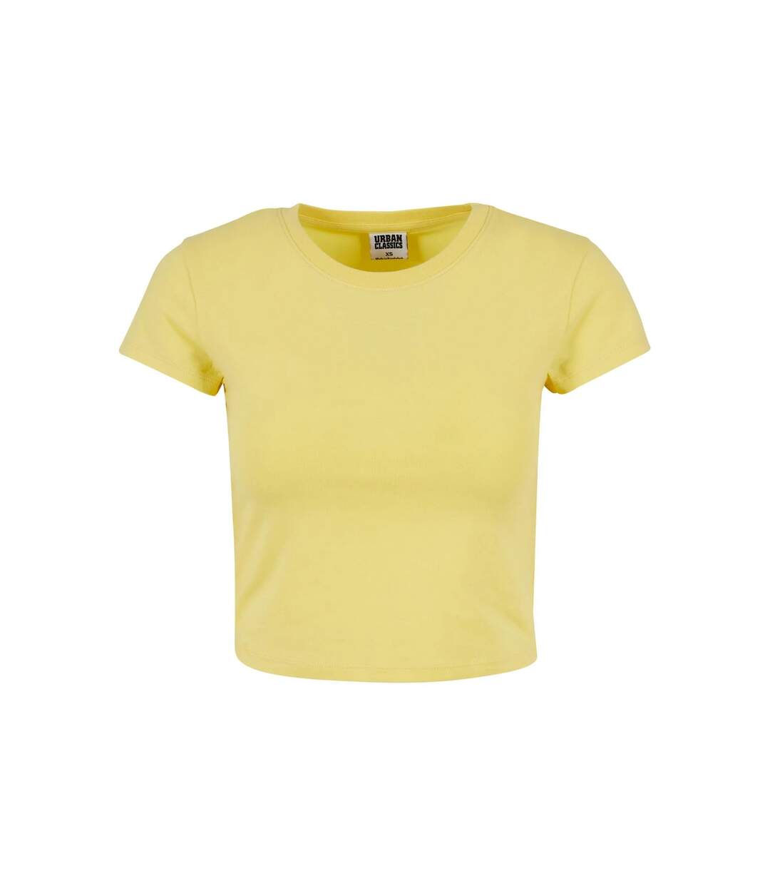 T-shirt Court Femme Vieux Jaune Urban Classics-1