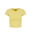 T-shirt Court Femme Vieux Jaune Urban Classics-1