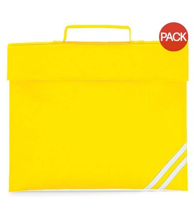 Lot de 2  Sacoche 5 litres taille unique jaune Quadra