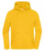 Sweat à capuche zippé oversize unisexe - 8043 - jaune tournesol-2