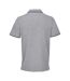 Polo Palermo Adulte Gris Chiné Bleu Marine Français SOLS-2