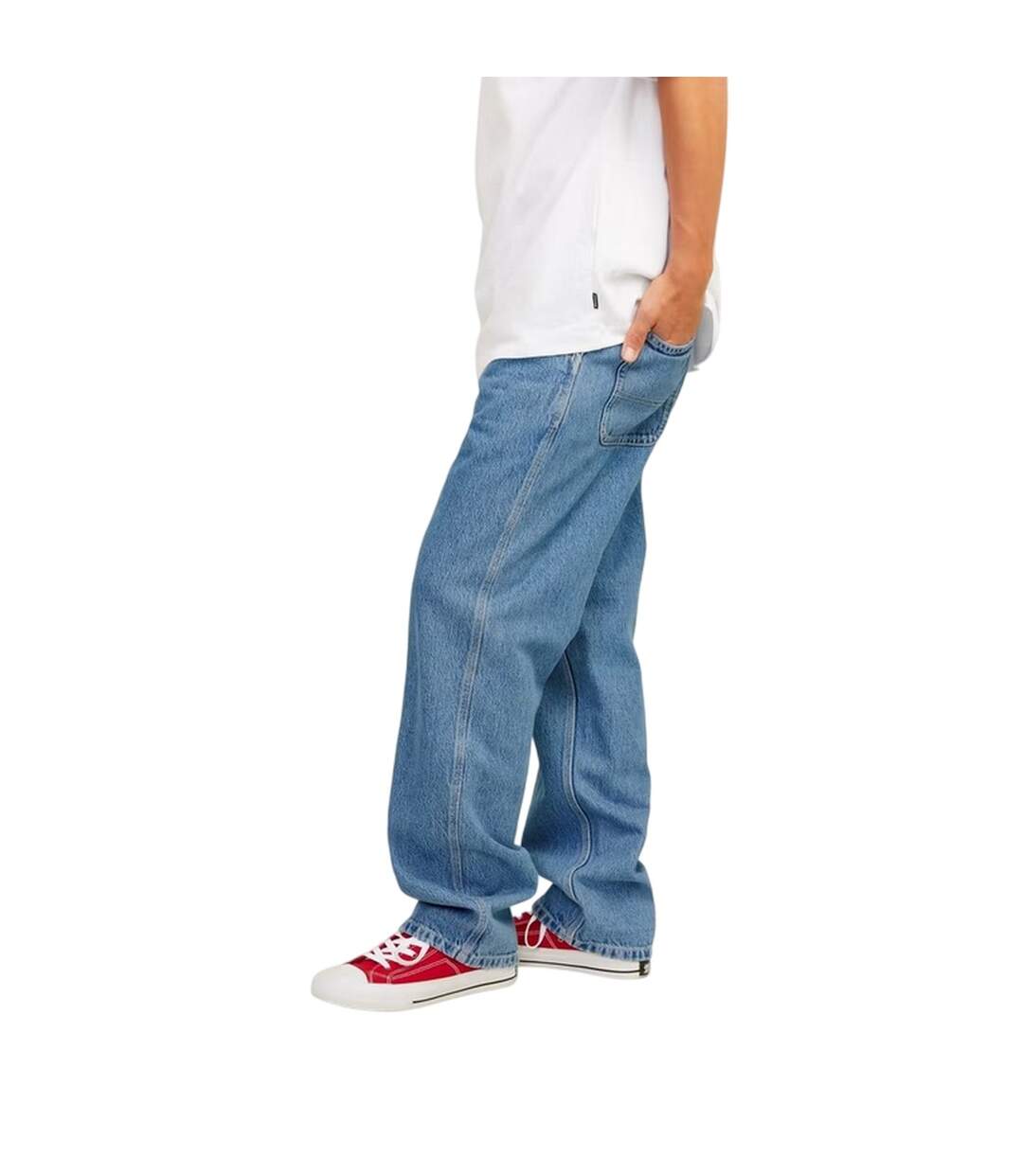 Jean Eddie Worker Homme Bleu Jack And Jones-4