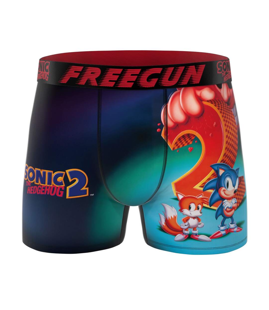 Lot de 3 boxers homme Sonic Freegun-4
