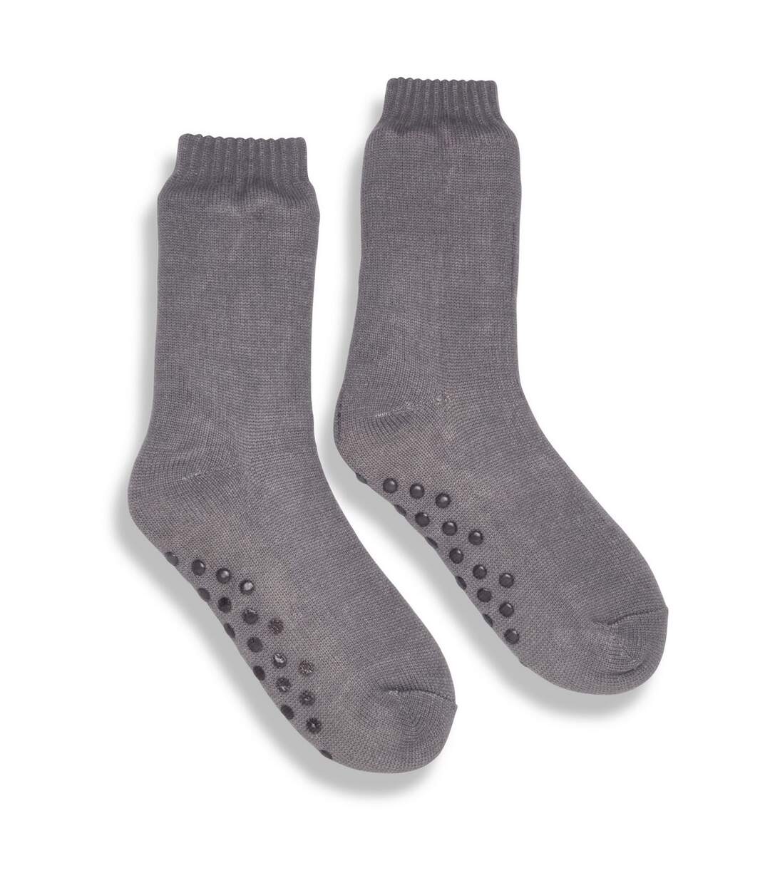 Chaussettes eskimo style adulte gris Ribbon