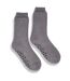 Ribbon Unisex Adult Eskimo Style Fleece Socks (Gray) - UTRW8689