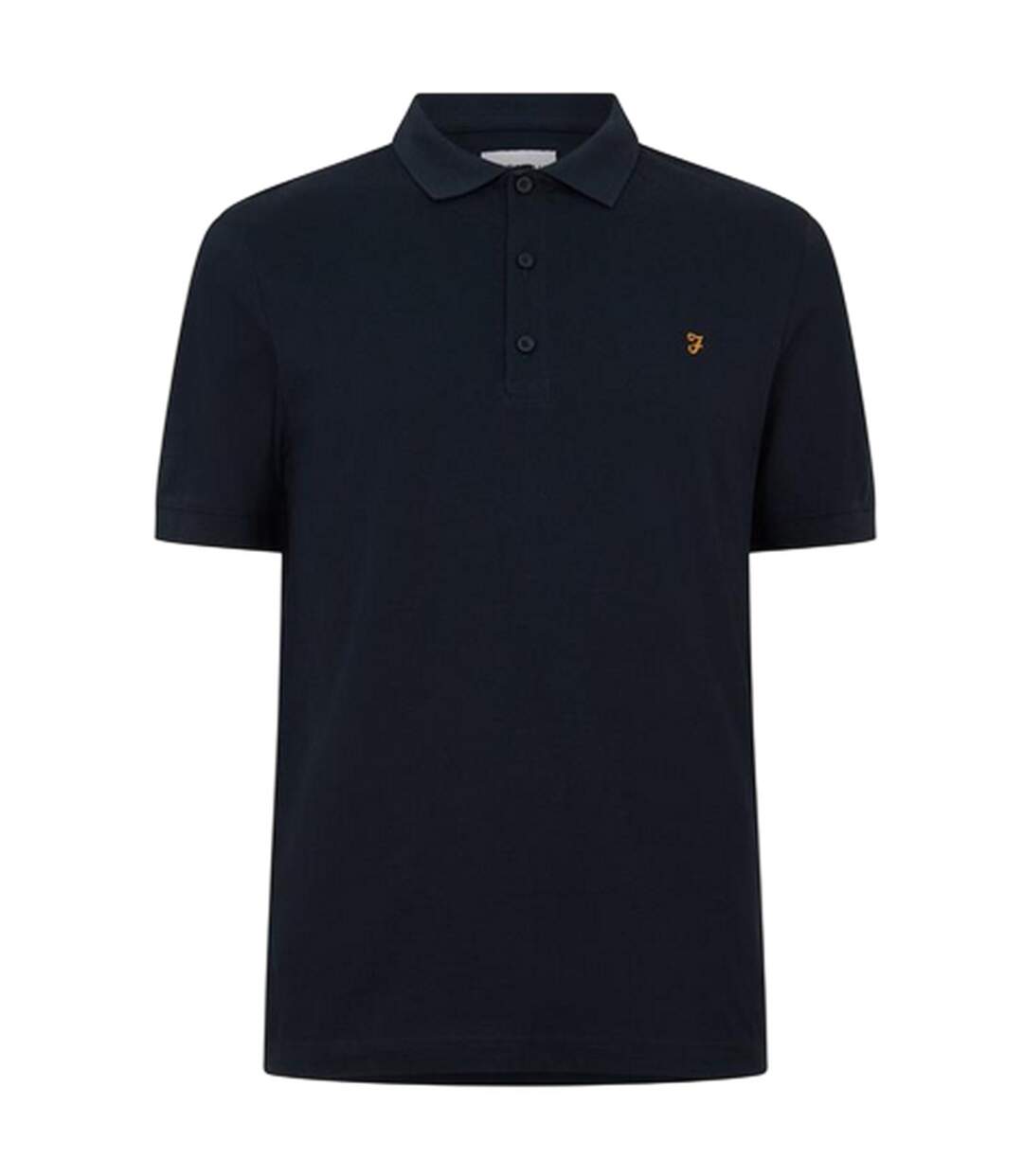 Polo Manches Courtes Emerson Homme Vrai Bleu Marine Farah-2