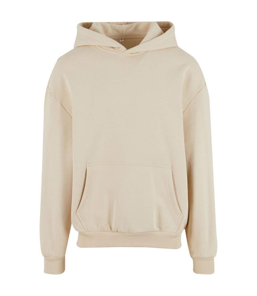 Sweat À Capuche Surdimensionné Ultra Lourd Pour Hommes Sable Build Your Brand-1