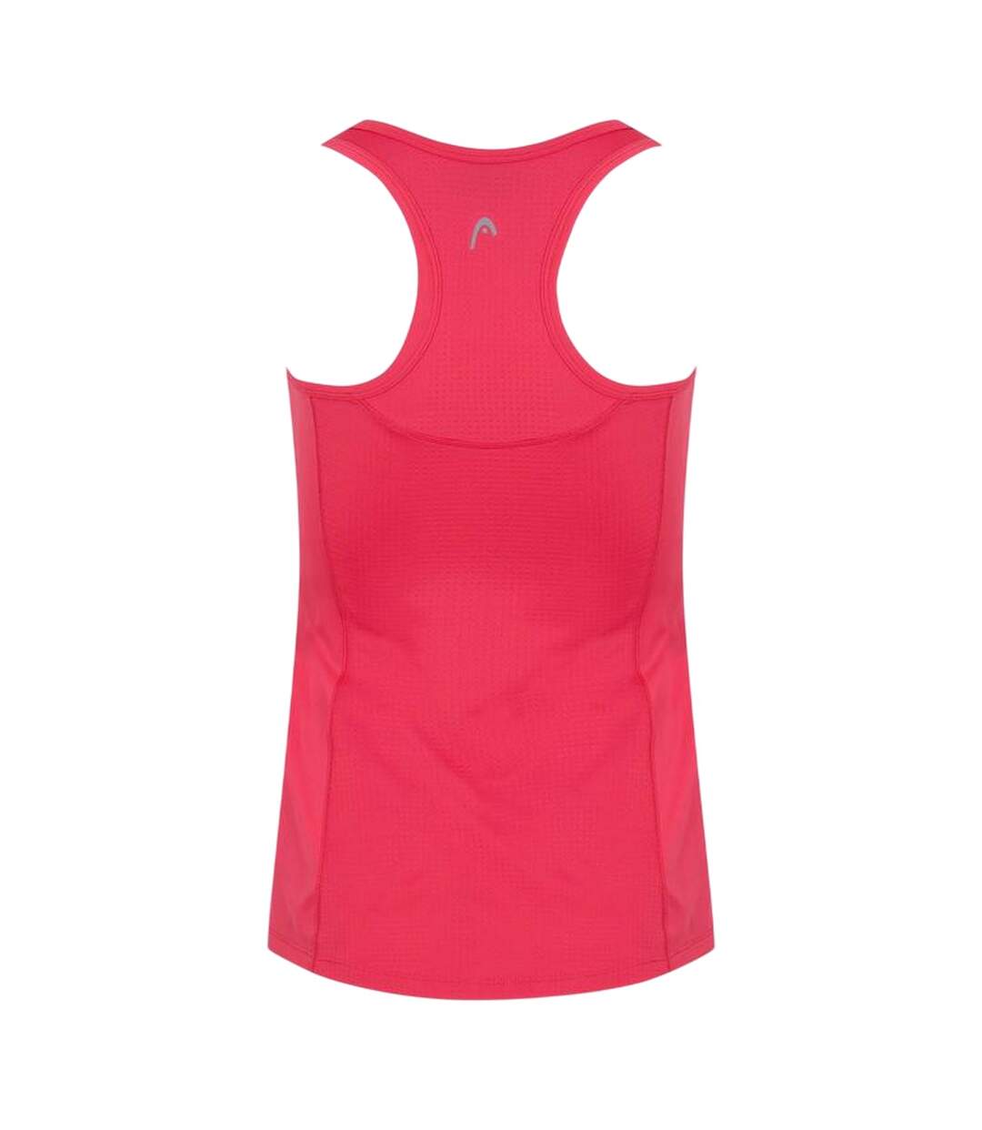 Womens/ladies Ava Scoop Neck Tank Top Pink Head-2