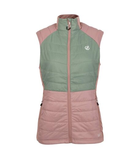 Doudoune Sans Manches Culmination Femme Mauve Clair Vert Nénuphar Dare 2B