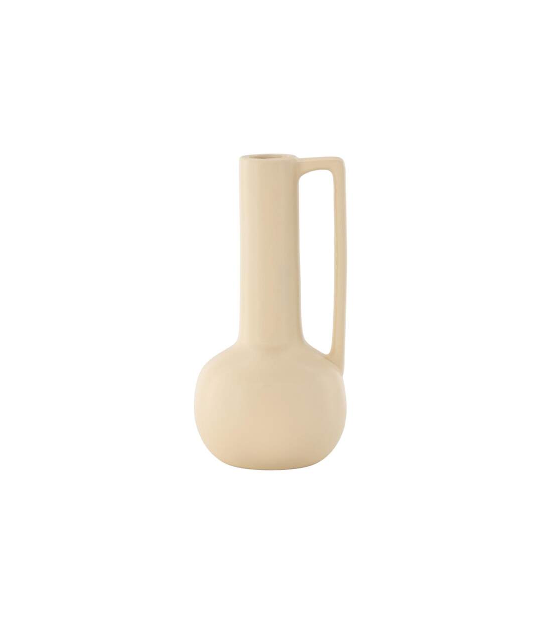 Vase Design en Céramique Allis 36cm Jaune-1