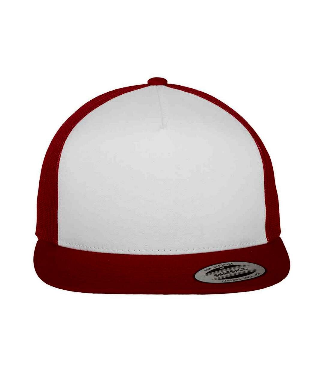 Casquette trucker adulte rouge / blanc Flexfit-1