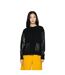 Sweat Fanalian Femme Noir Boss-4