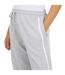 Pantalon De Jogging Motif/style À Rayures Femme Gris Blanc Brave Soul-3